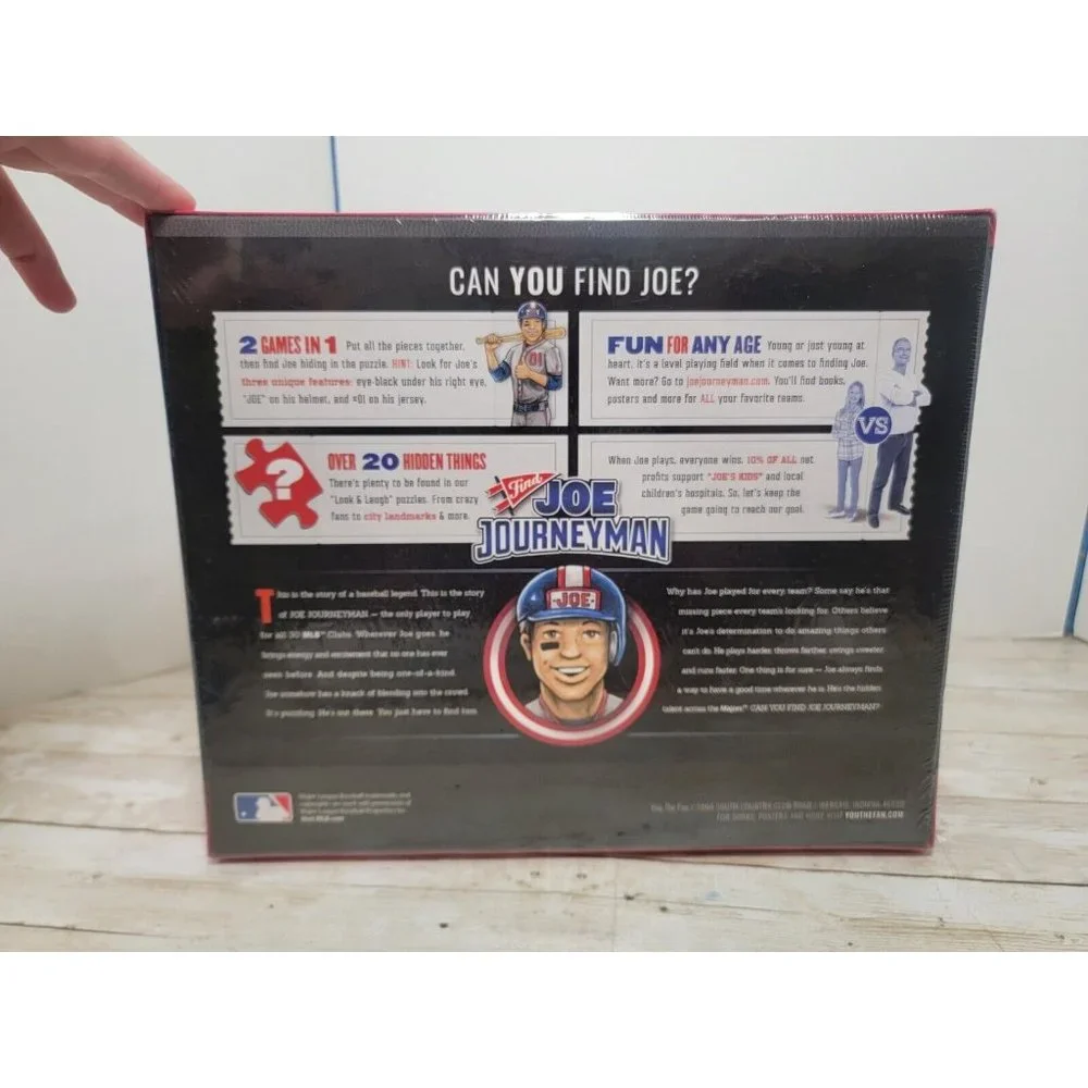 MLB Washington Nationals Can‎ You Find Joe Puzzle Baseball 500 piece puzzle New